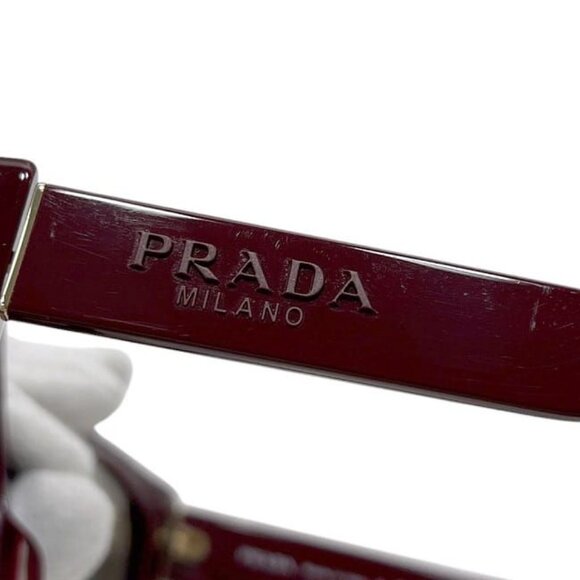 Prada Sunglasses in Black Gradient Bordeaux Red main image 9